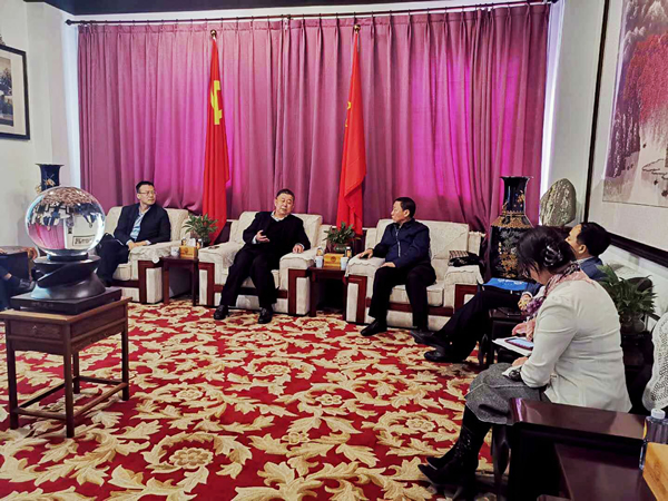 公司董事長一行參訪中關村精準醫學基金會 公司董事長一行參訪中關村精準醫學基金會